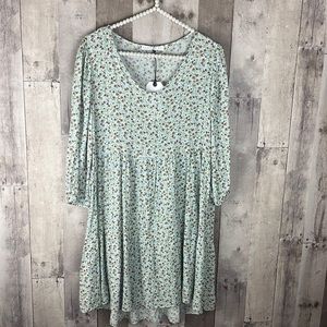 NWT Potters Pot flower print dress size Small
